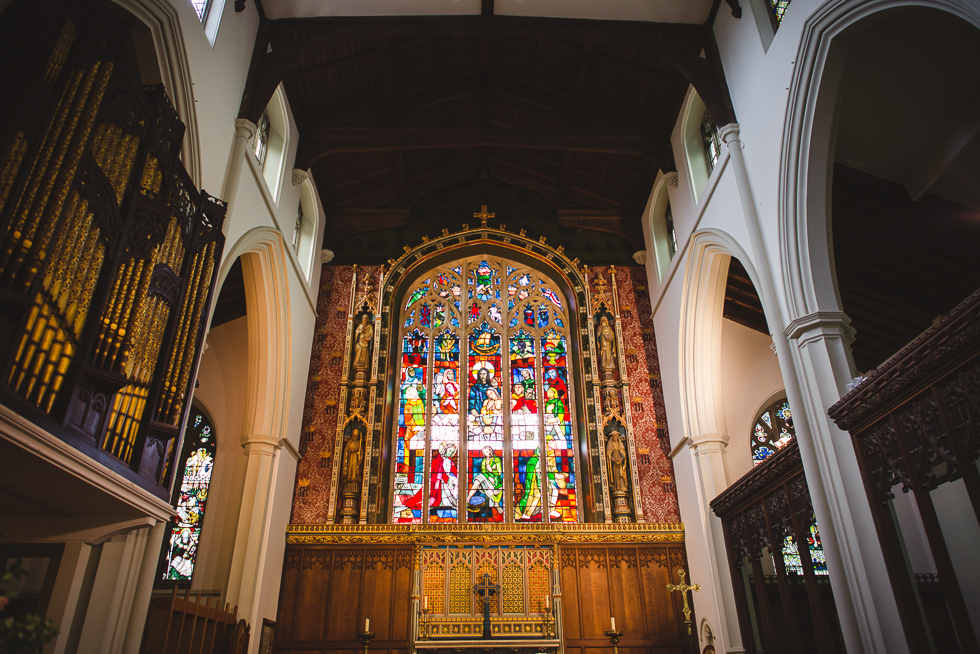 Inside St Michael's Church