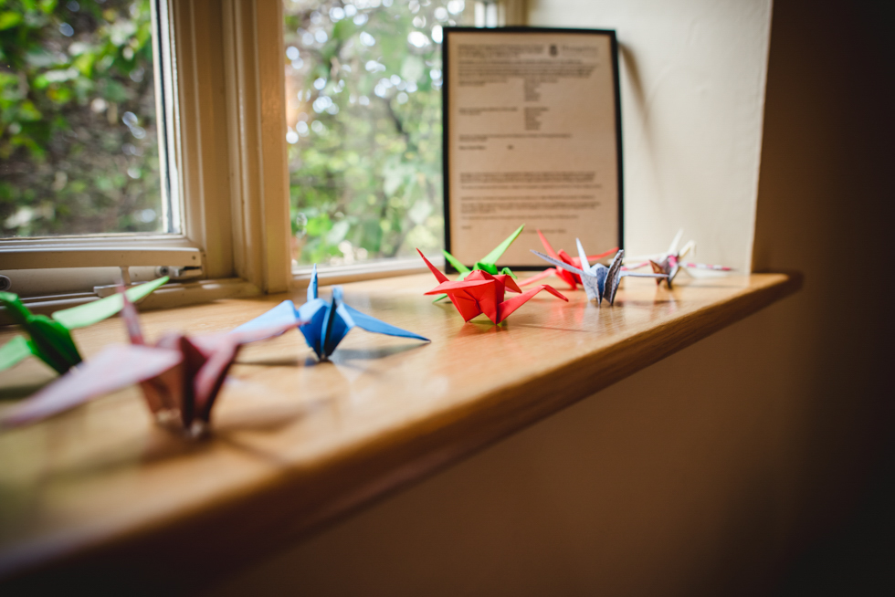 1000 paper cranes origami