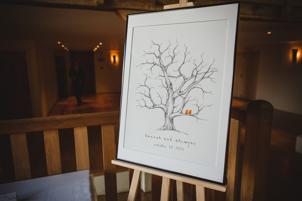 wedding tree guest book