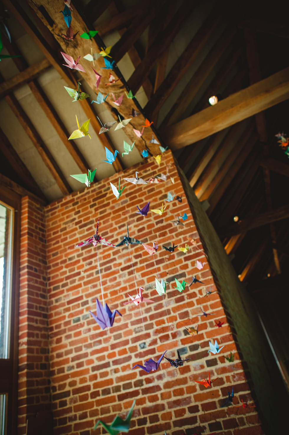 paper cranes decor