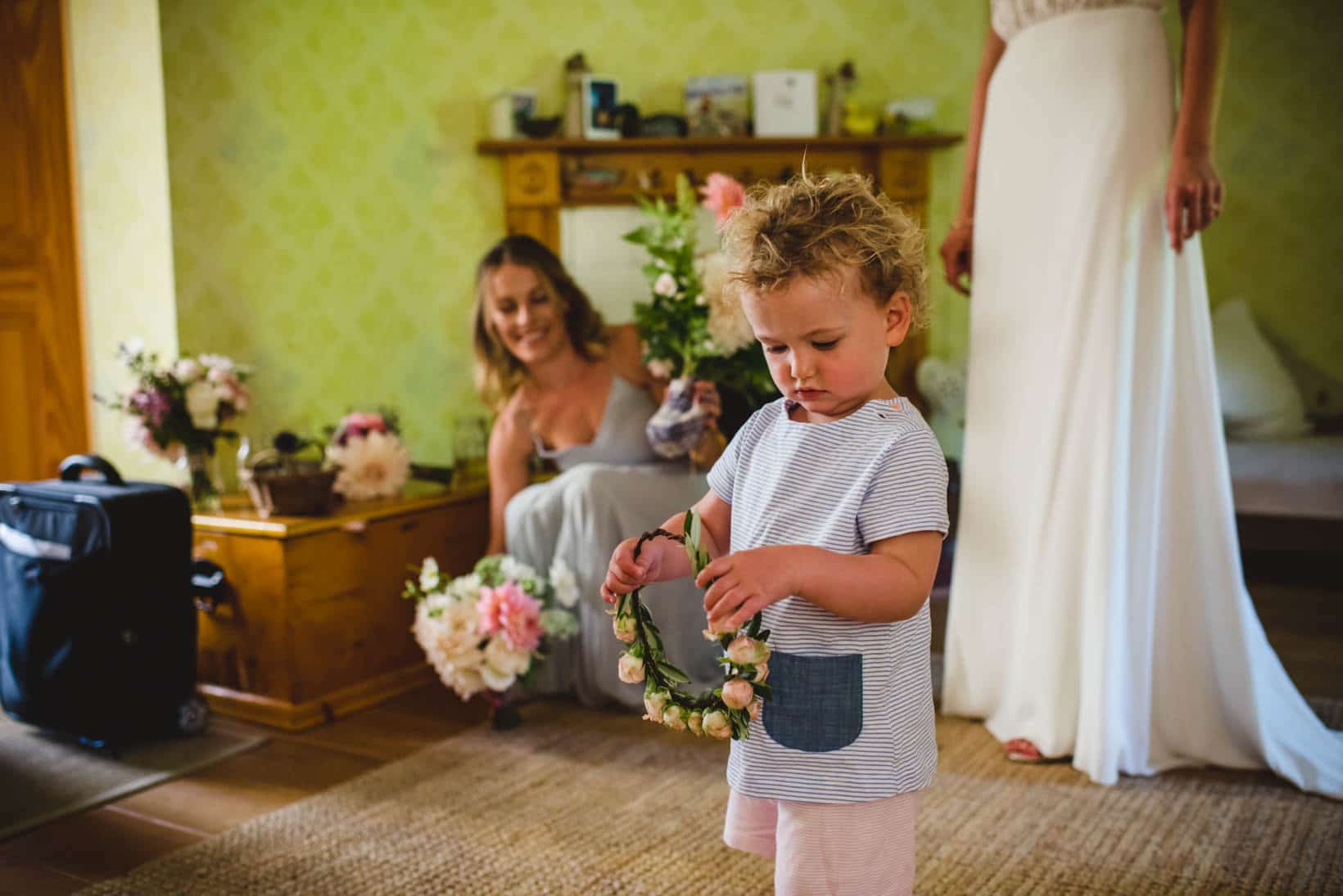 Surrey Wedding Photography Annie Brian Marquee Garden Wedding