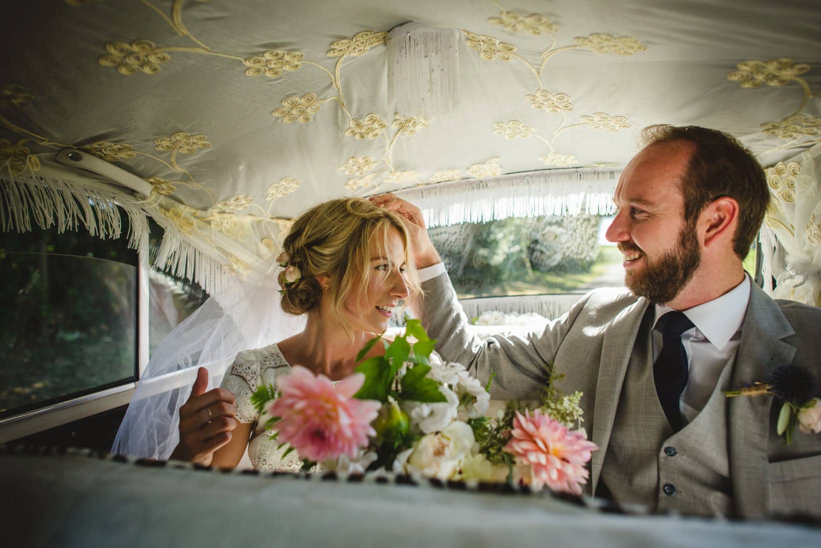 Surrey Wedding Photography Annie Brian Marquee Garden Wedding