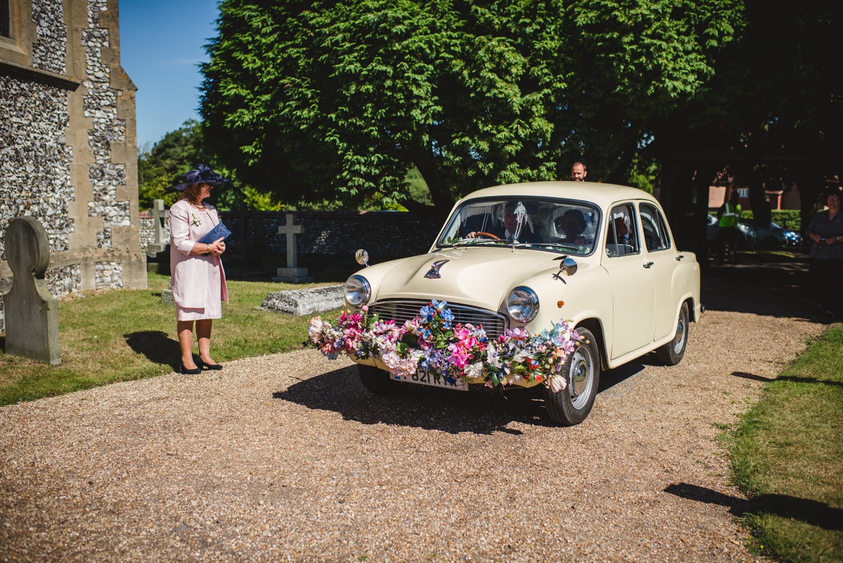 Surrey Wedding Photography Annie Brian Marquee Garden Wedding