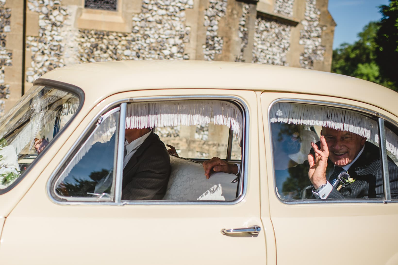 Surrey Wedding Photography Annie Brian Marquee Garden Wedding