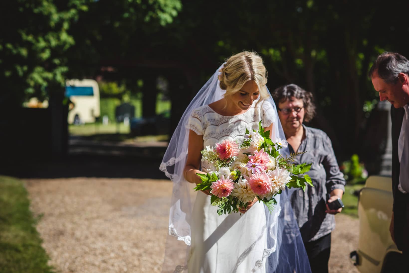 Surrey Wedding Photography Annie Brian Marquee Garden Wedding