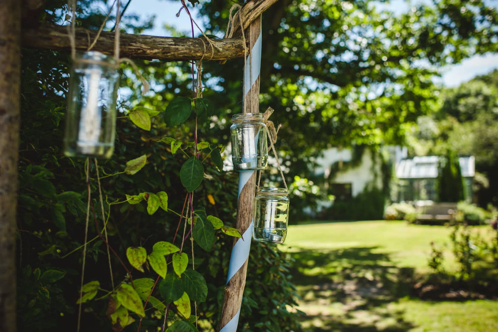 Surrey Wedding Photography Annie Brian Marquee Garden Wedding