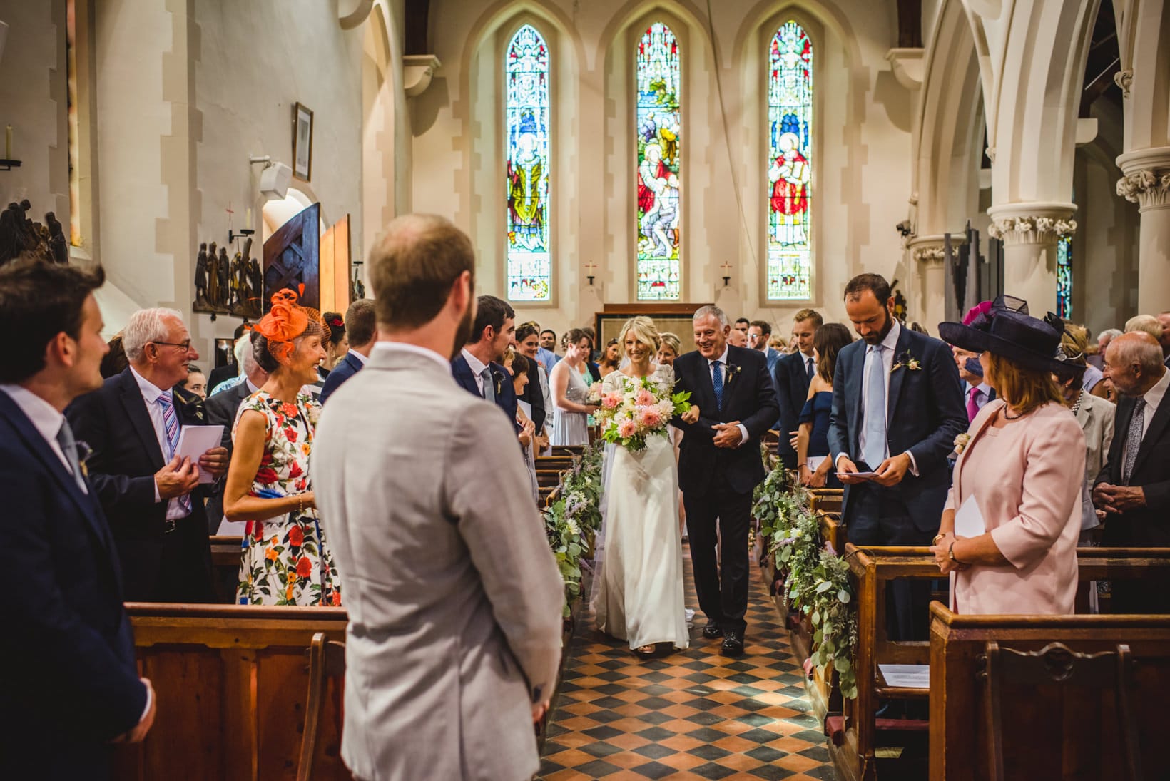 Surrey Wedding Photography Annie Brian Marquee Garden Wedding