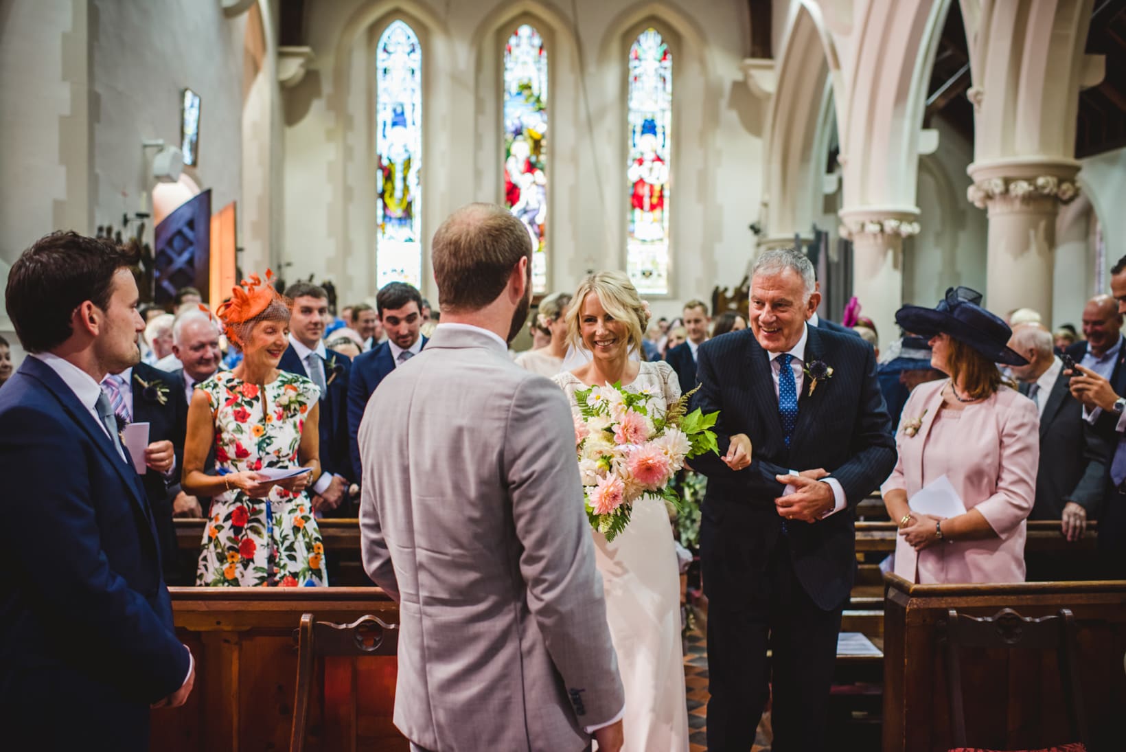 Surrey Wedding Photography Annie Brian Marquee Garden Wedding