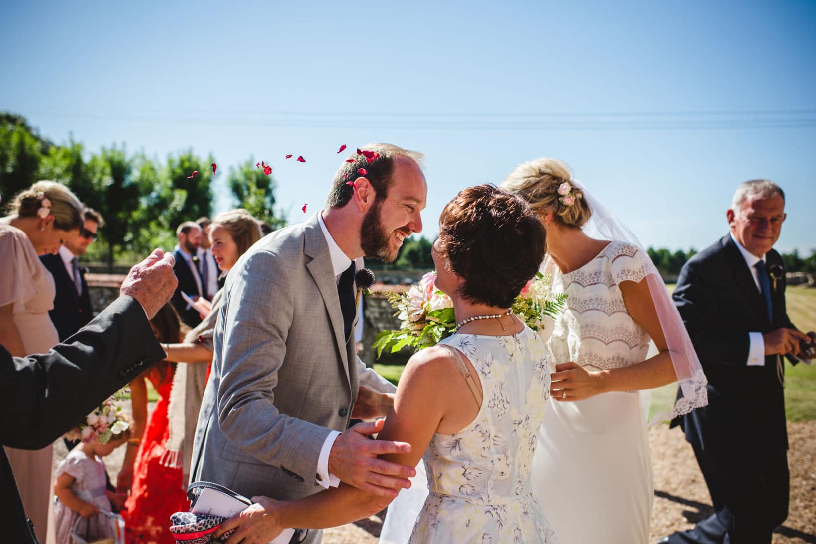 Surrey Wedding Photography Annie Brian Marquee Garden Wedding