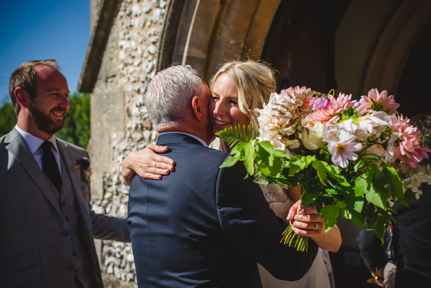 Surrey Wedding Photography Annie Brian Marquee Garden Wedding