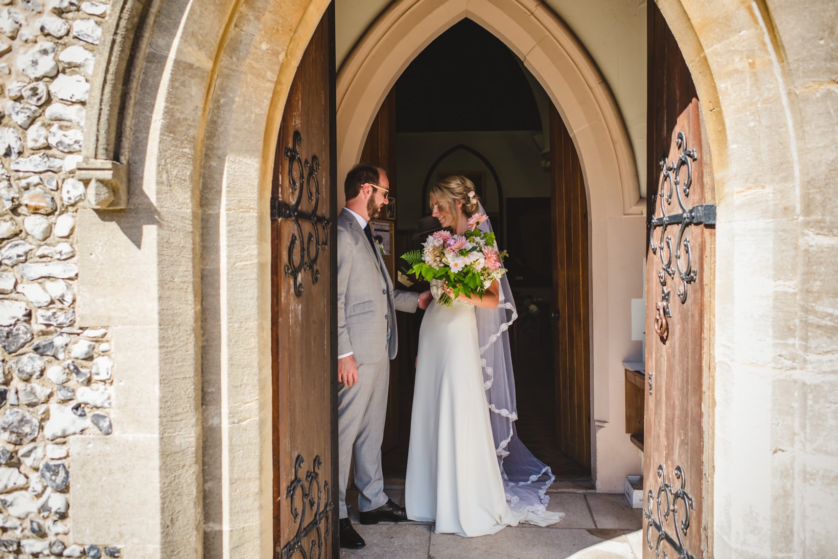 Surrey Wedding Photography Annie Brian Marquee Garden Wedding