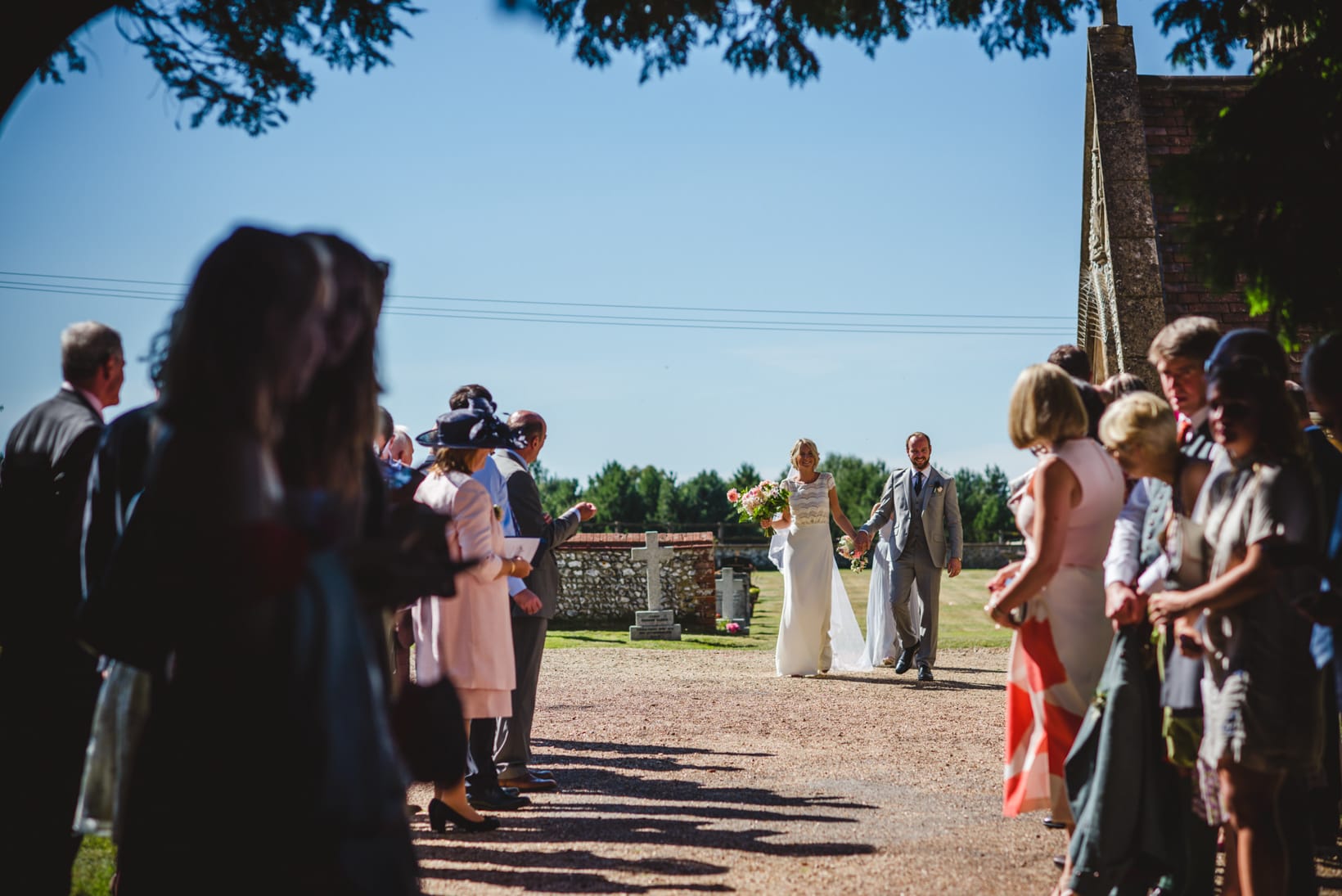 Surrey Wedding Photography Annie Brian Marquee Garden Wedding