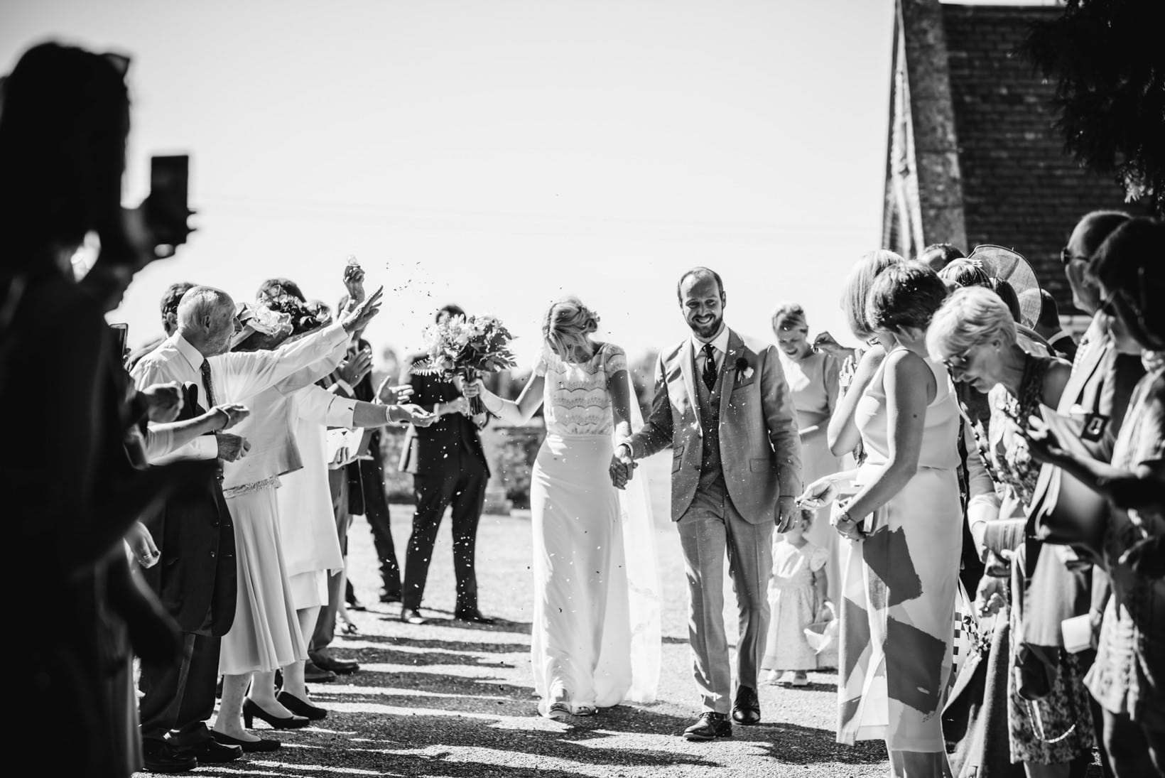 Surrey Wedding Photography Annie Brian Marquee Garden Wedding