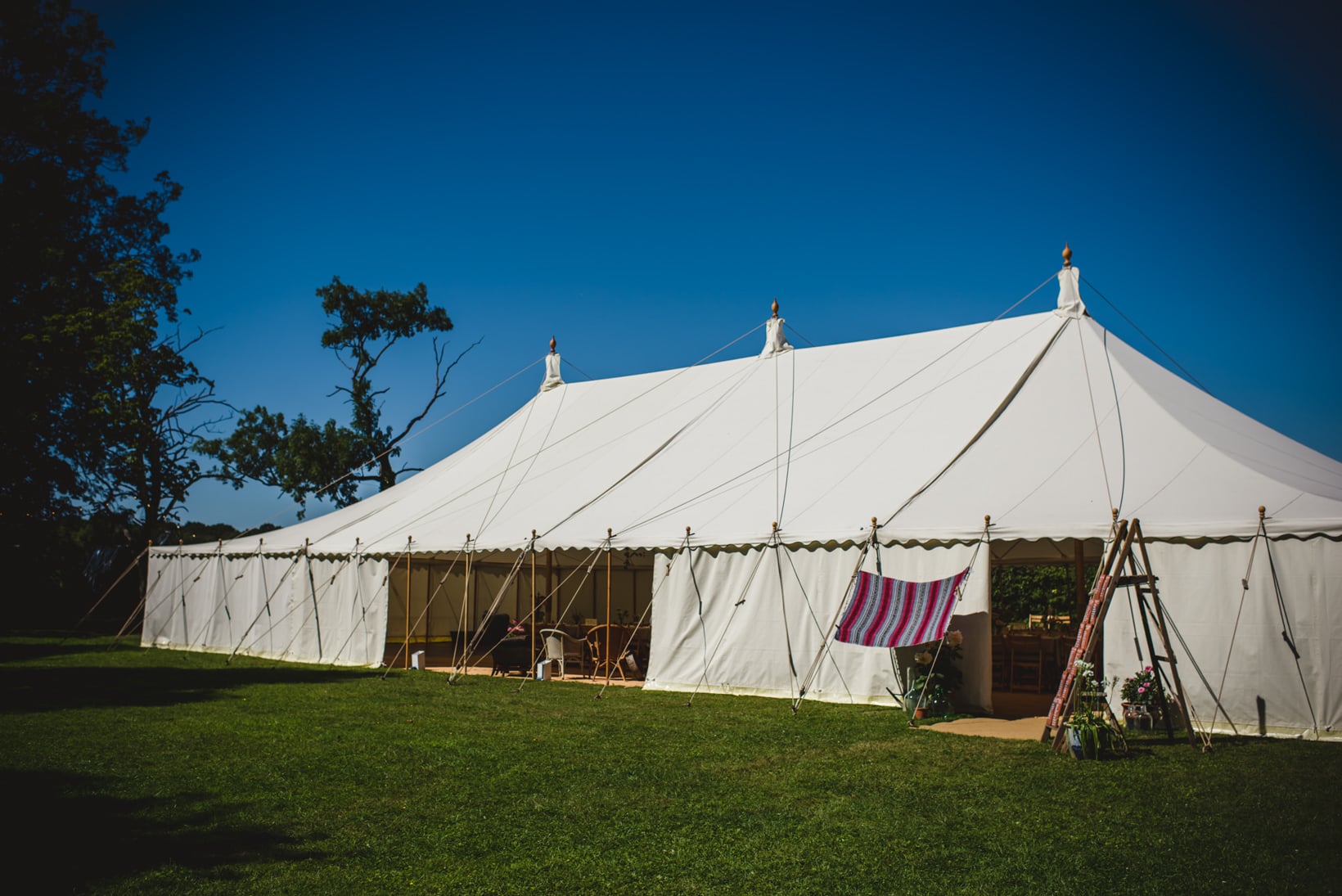 Surrey Wedding Photography Annie Brian Marquee Garden Wedding