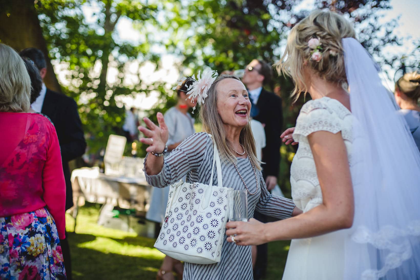 Surrey Wedding Photography Annie Brian Marquee Garden Wedding