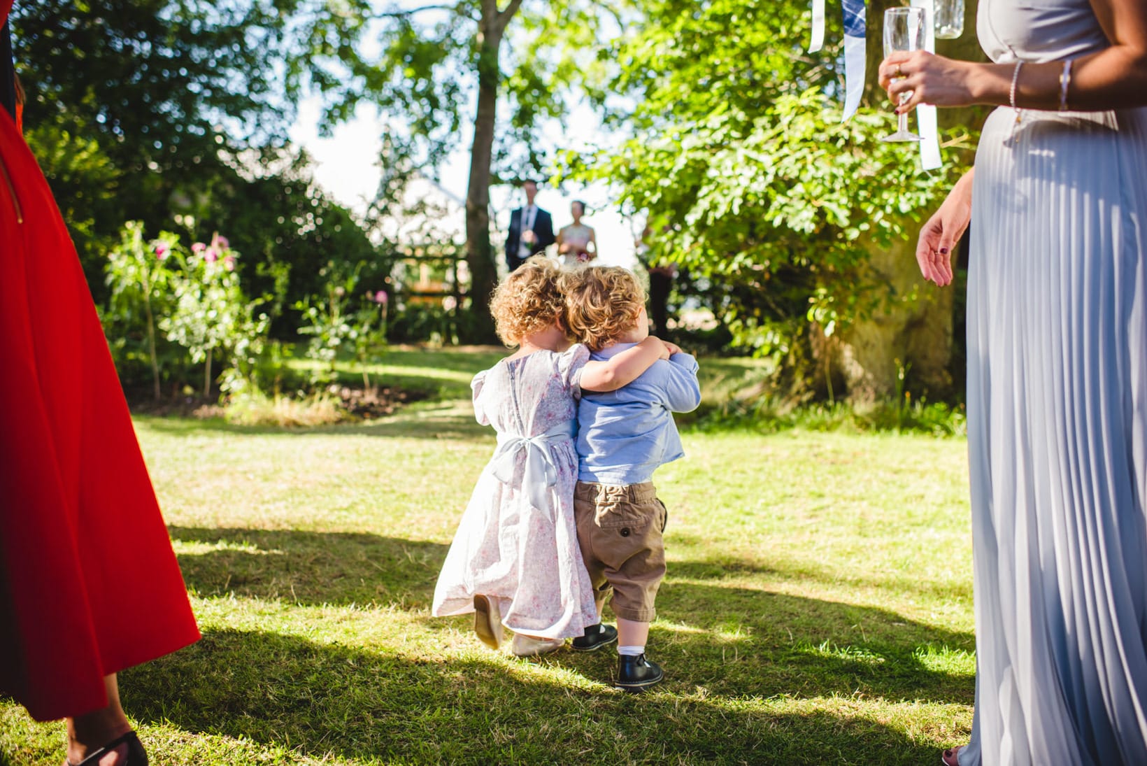 Surrey Wedding Photography Annie Brian Marquee Garden Wedding