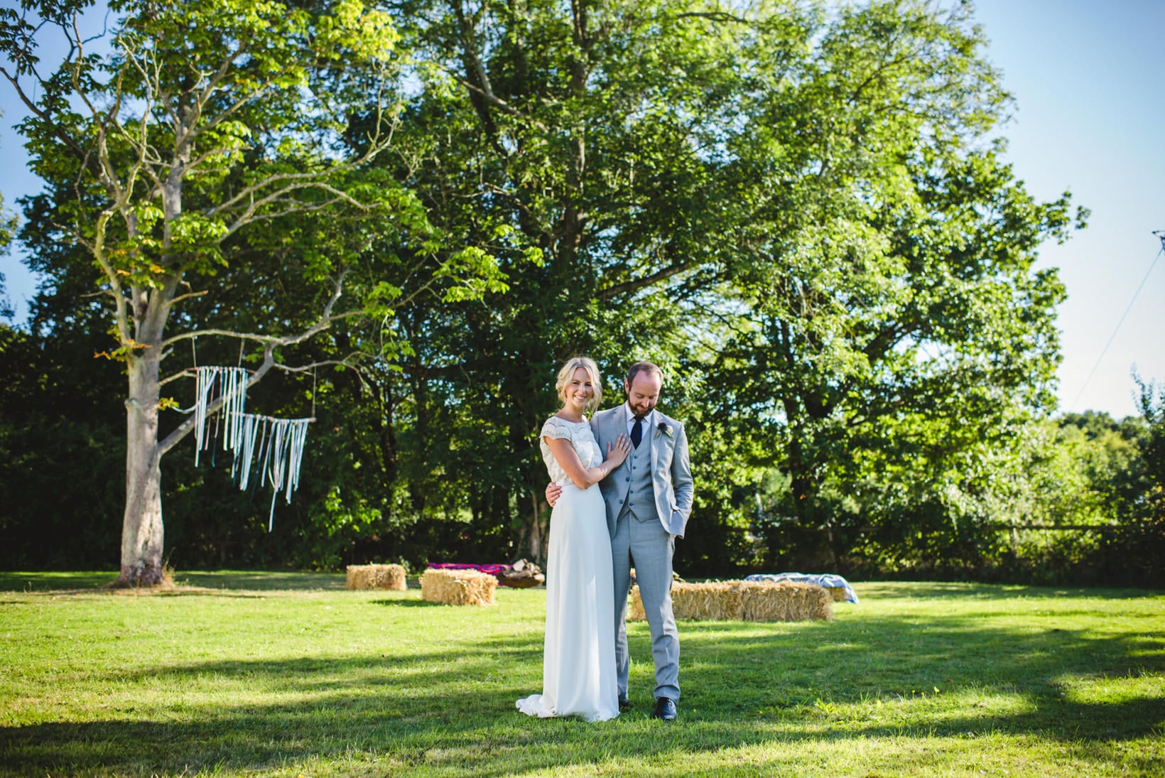 Surrey Wedding Photography Annie Brian Marquee Garden Wedding