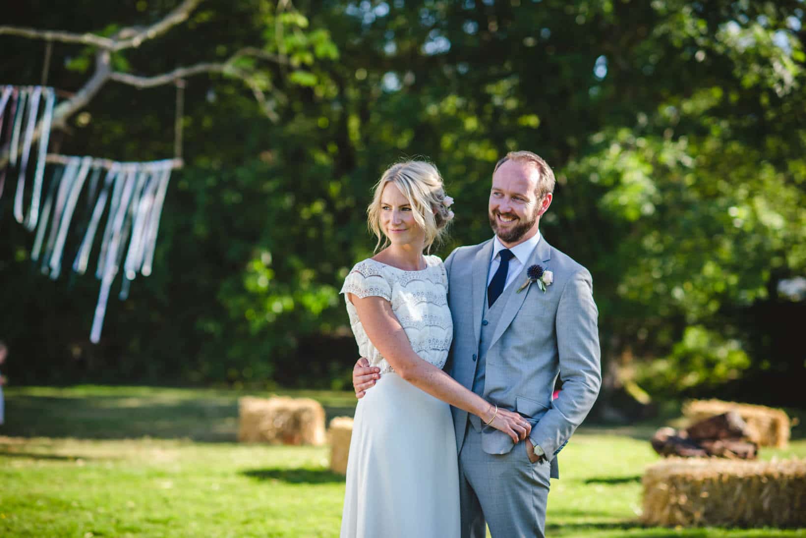 Surrey Wedding Photography Annie Brian Marquee Garden Wedding