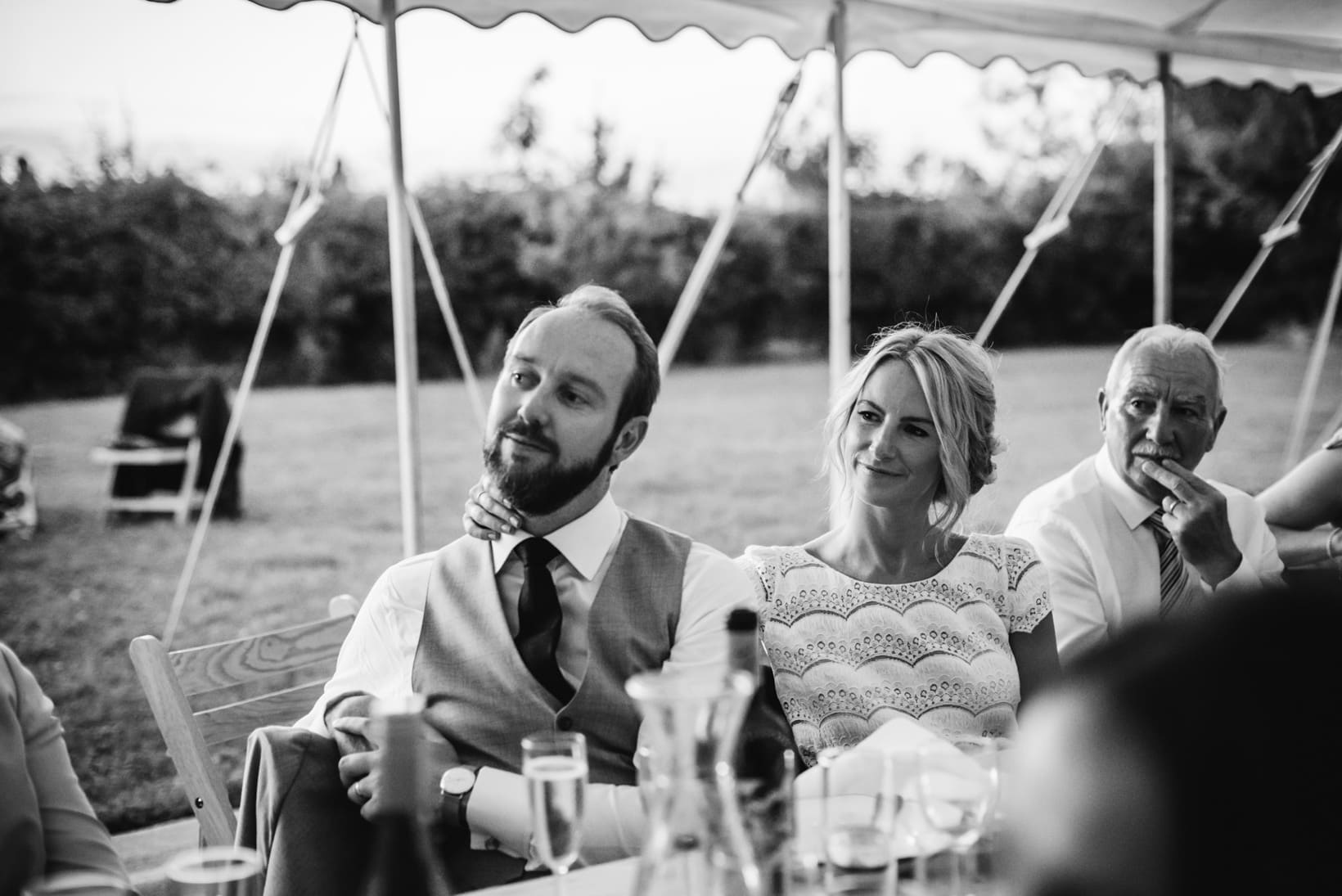 Surrey Wedding Photography Annie Brian Marquee Garden Wedding