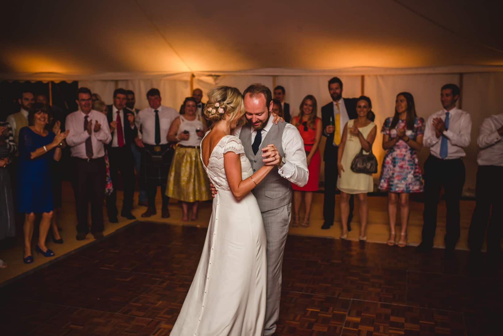 Surrey Wedding Photography Annie Brian Marquee Garden Wedding