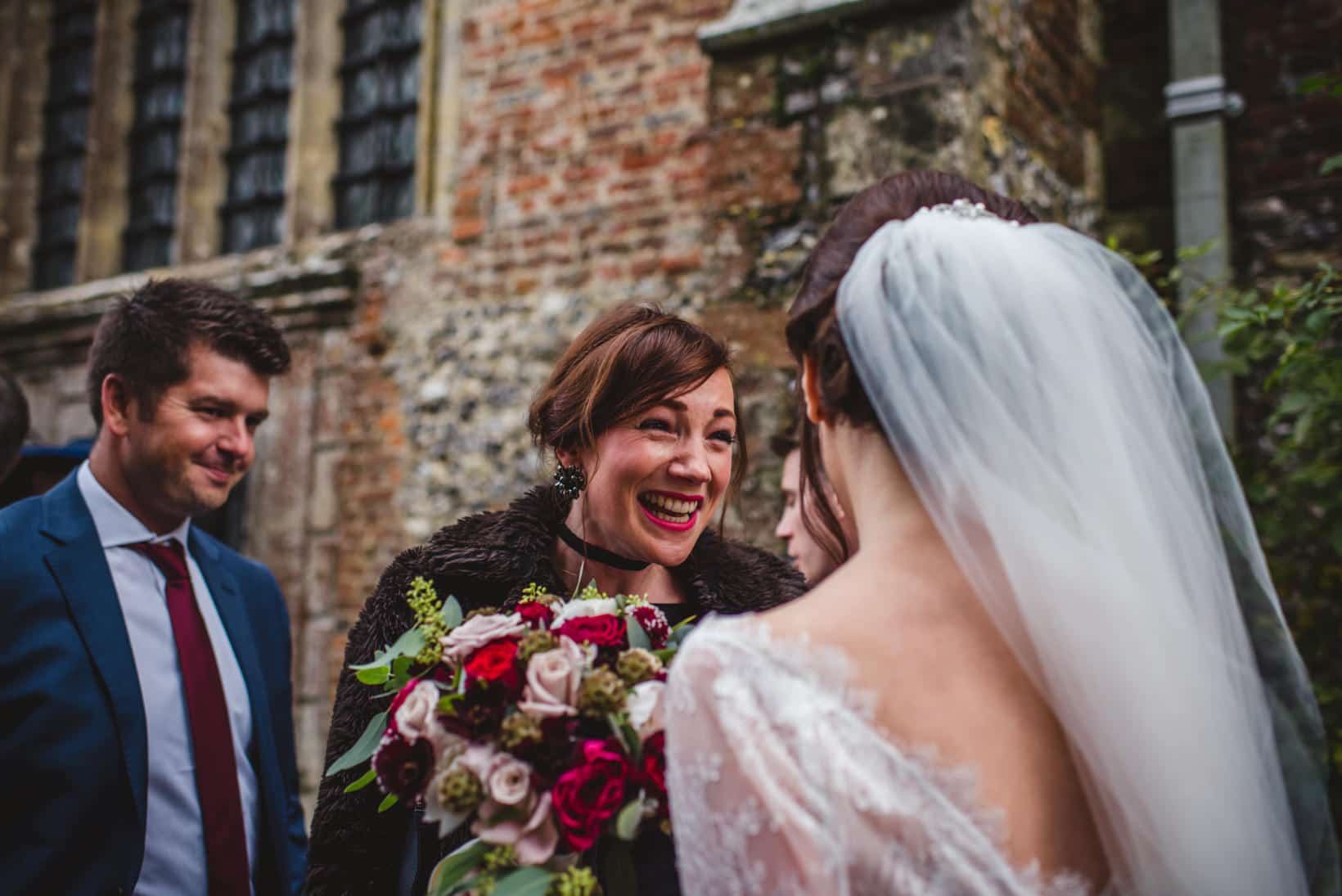 Surrey Wedding Photography Farnham Castle Nichola Johnny 26 of