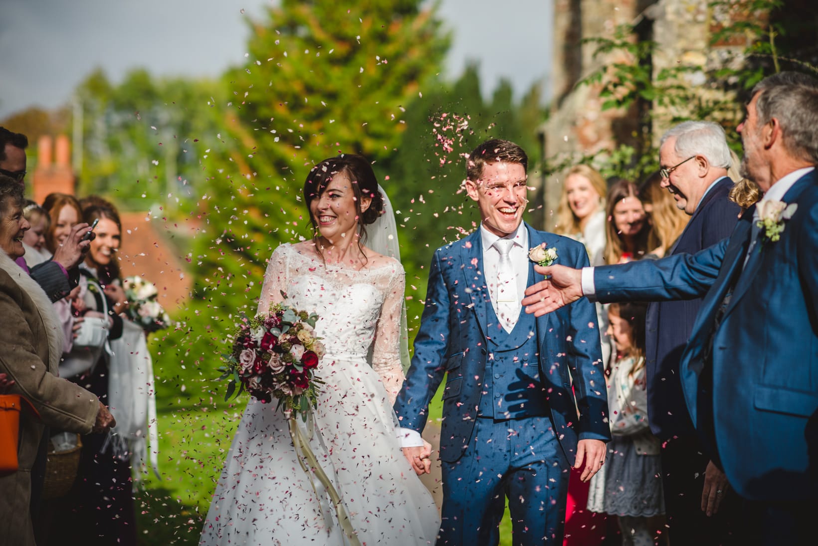 Surrey Wedding Photography Farnham Castle Nichola Johnny 27 of