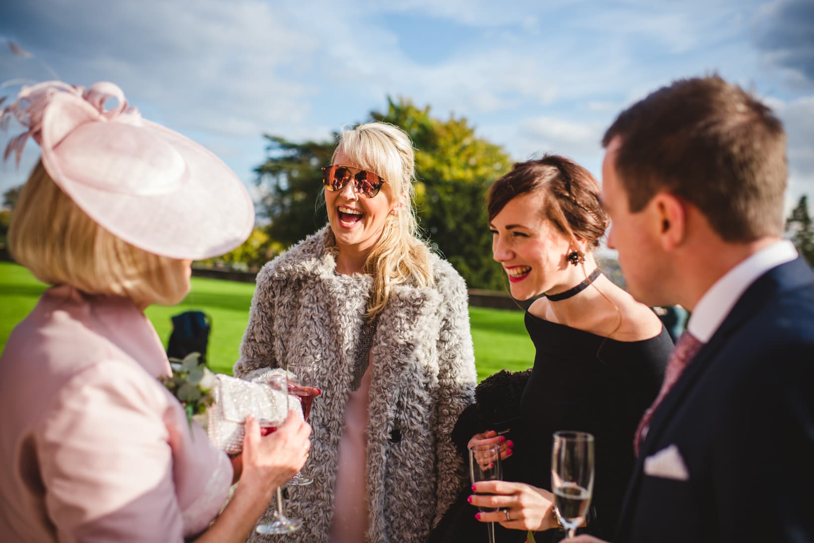 Surrey Wedding Photography Farnham Castle Nichola Johnny 40 of