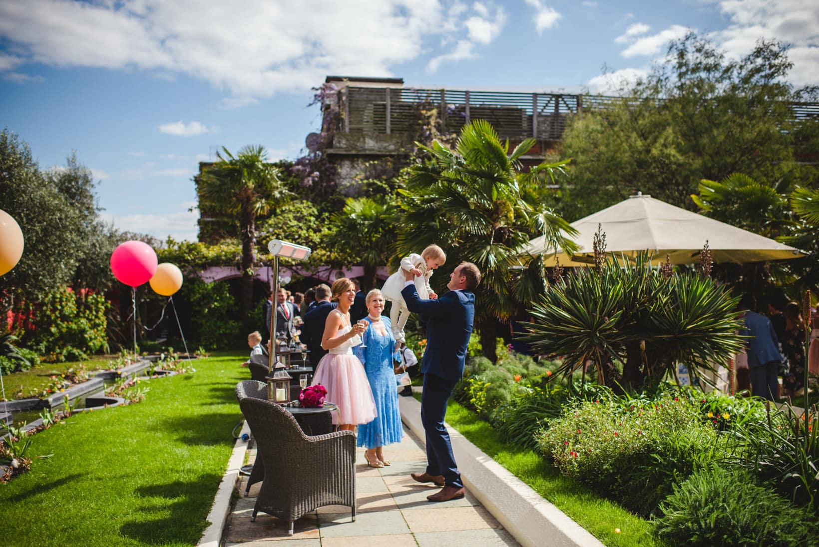 Carley Tom Kensington Roof Garden London Wedding Photography