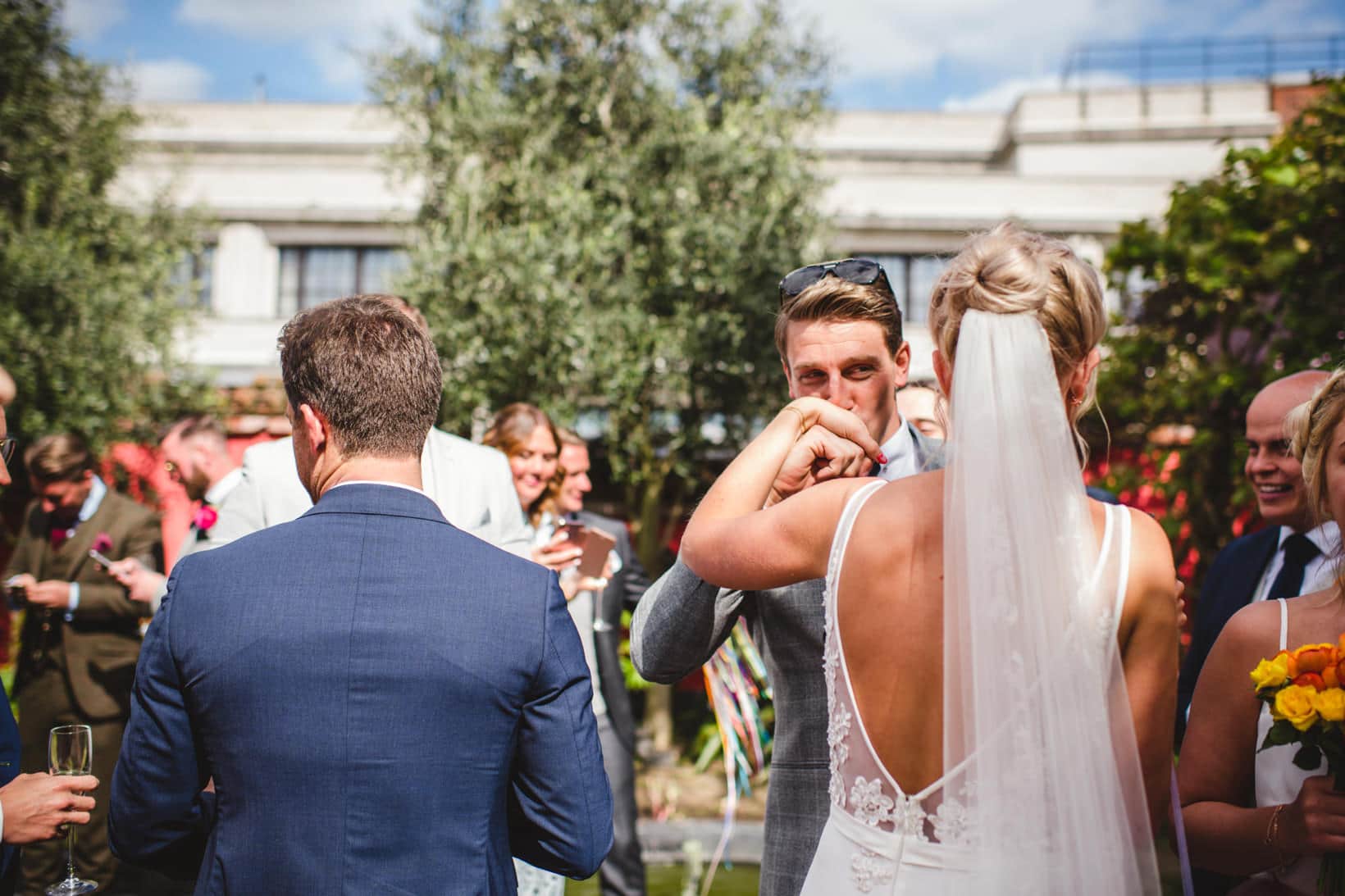 Carley Tom Kensington Roof Garden London Wedding Photography