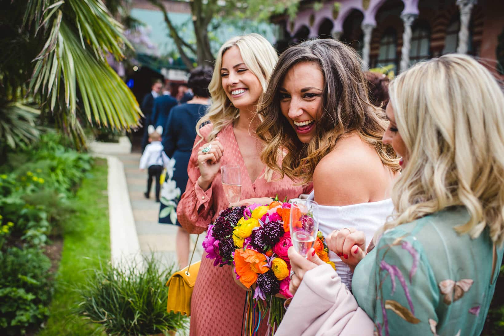 Carley Tom Kensington Roof Garden London Wedding Photography