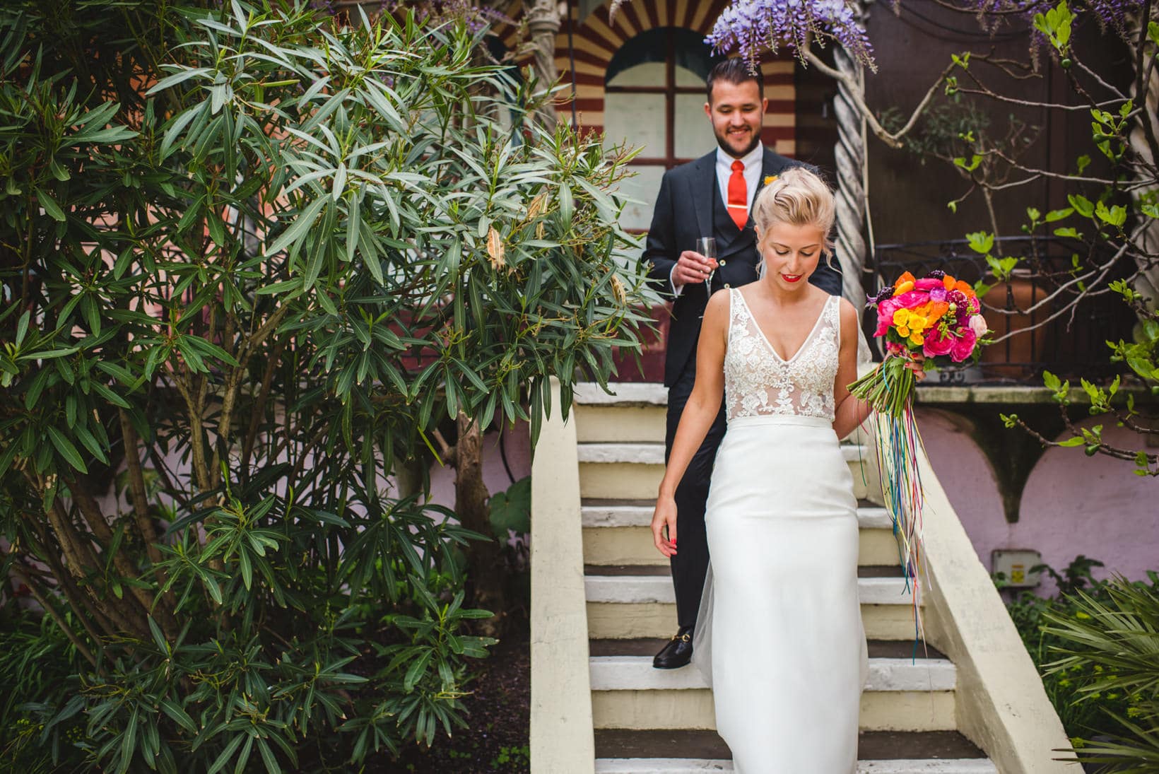 Carley Tom Kensington Roof Garden London Wedding Photography