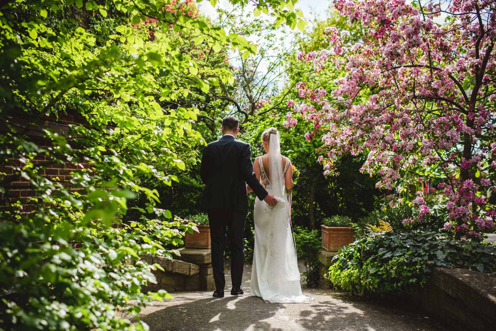 Carley Tom Kensington Roof Garden London Wedding Photography