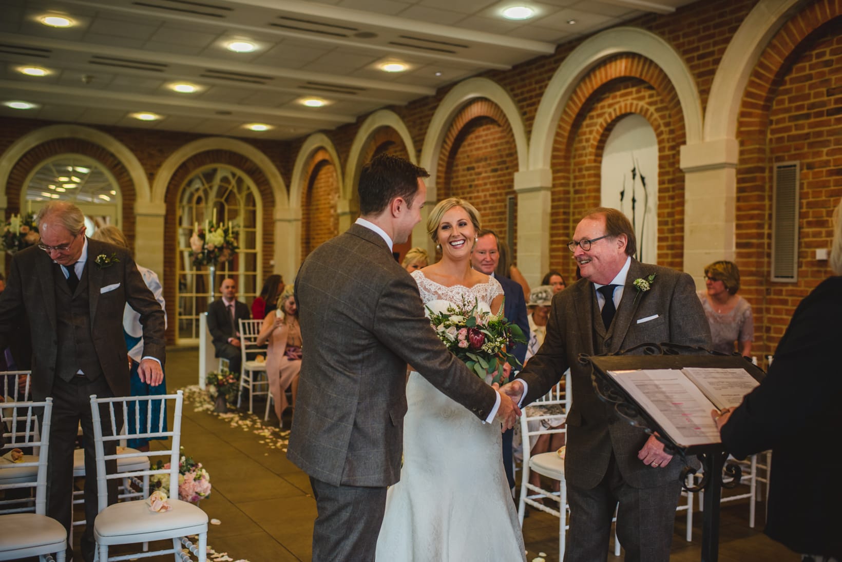 Emmedien Fabian Great Fosters Surrey Wedding Photography