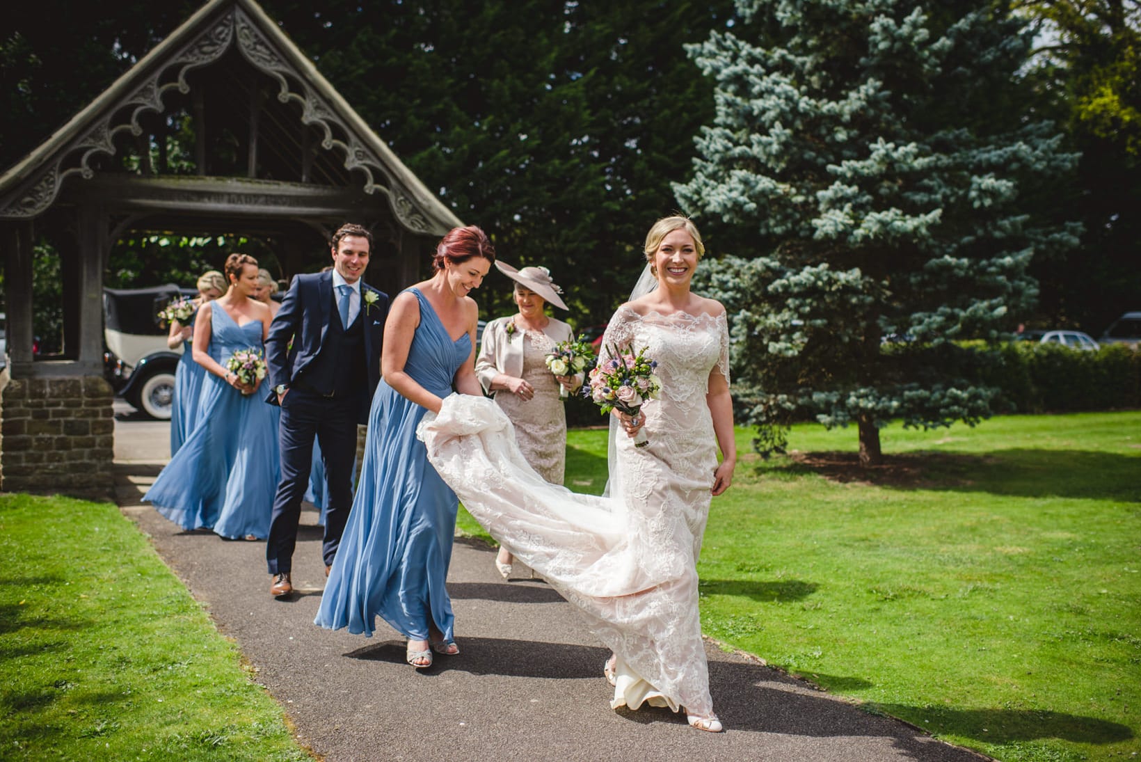 Aislinn Ben Bury Court Barn Surrey Wedding Photography