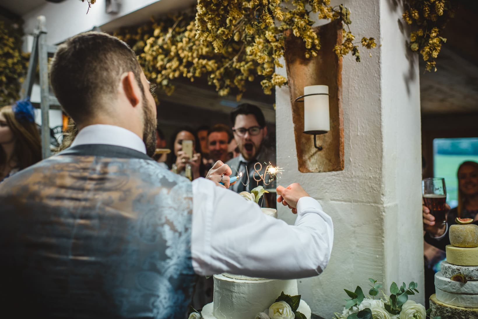 JJ Charlie Gate Street Barn Surrey Wedding Photography