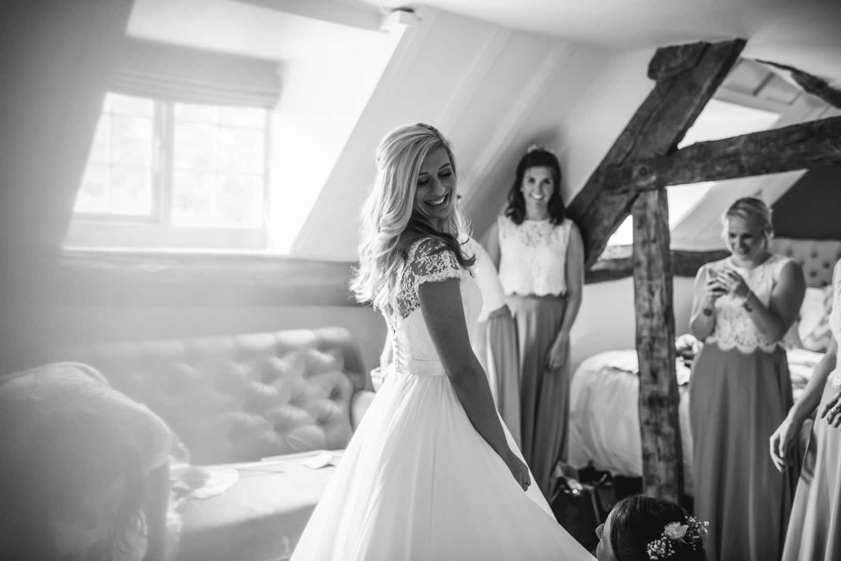 Lucy Rich Stone Barn Cotswolds Wedding Photography