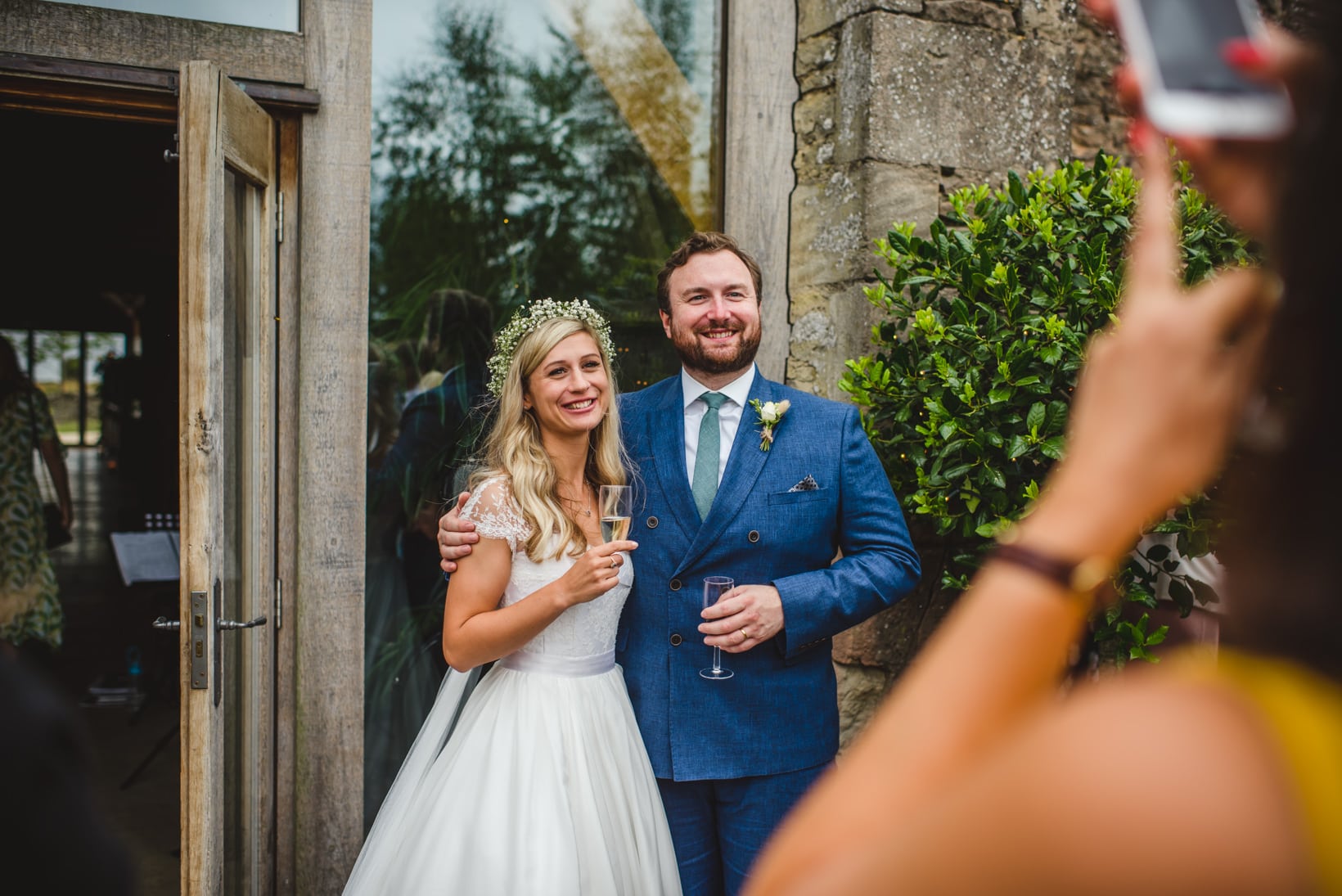 Lucy Rich Stone Barn Cotswolds Wedding Photography