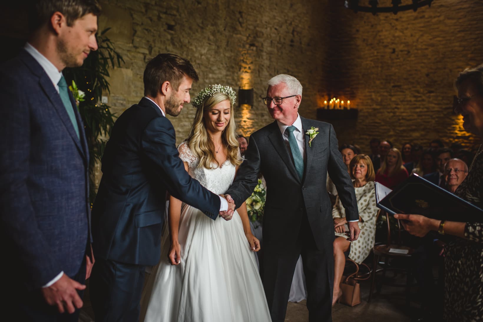 Lucy Rich Stone Barn Cotswolds Wedding Photography