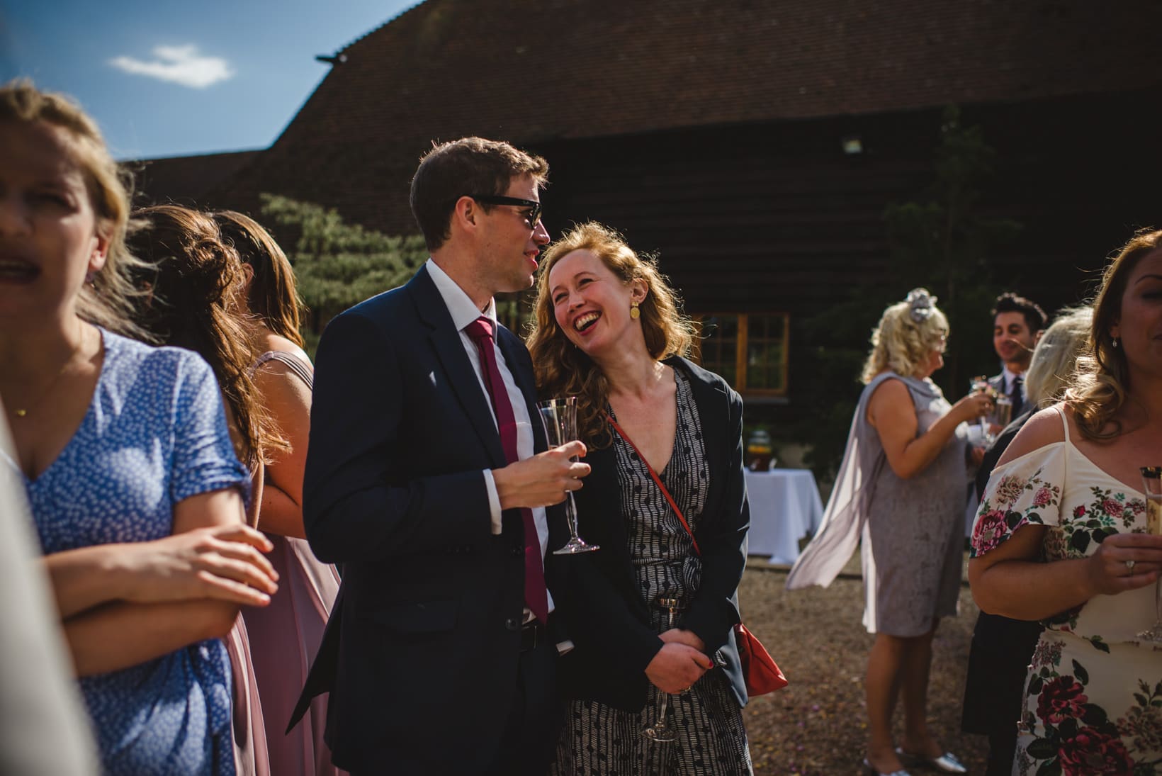 Gemma Emma Gate Street Barn Surrey Wedding Photography