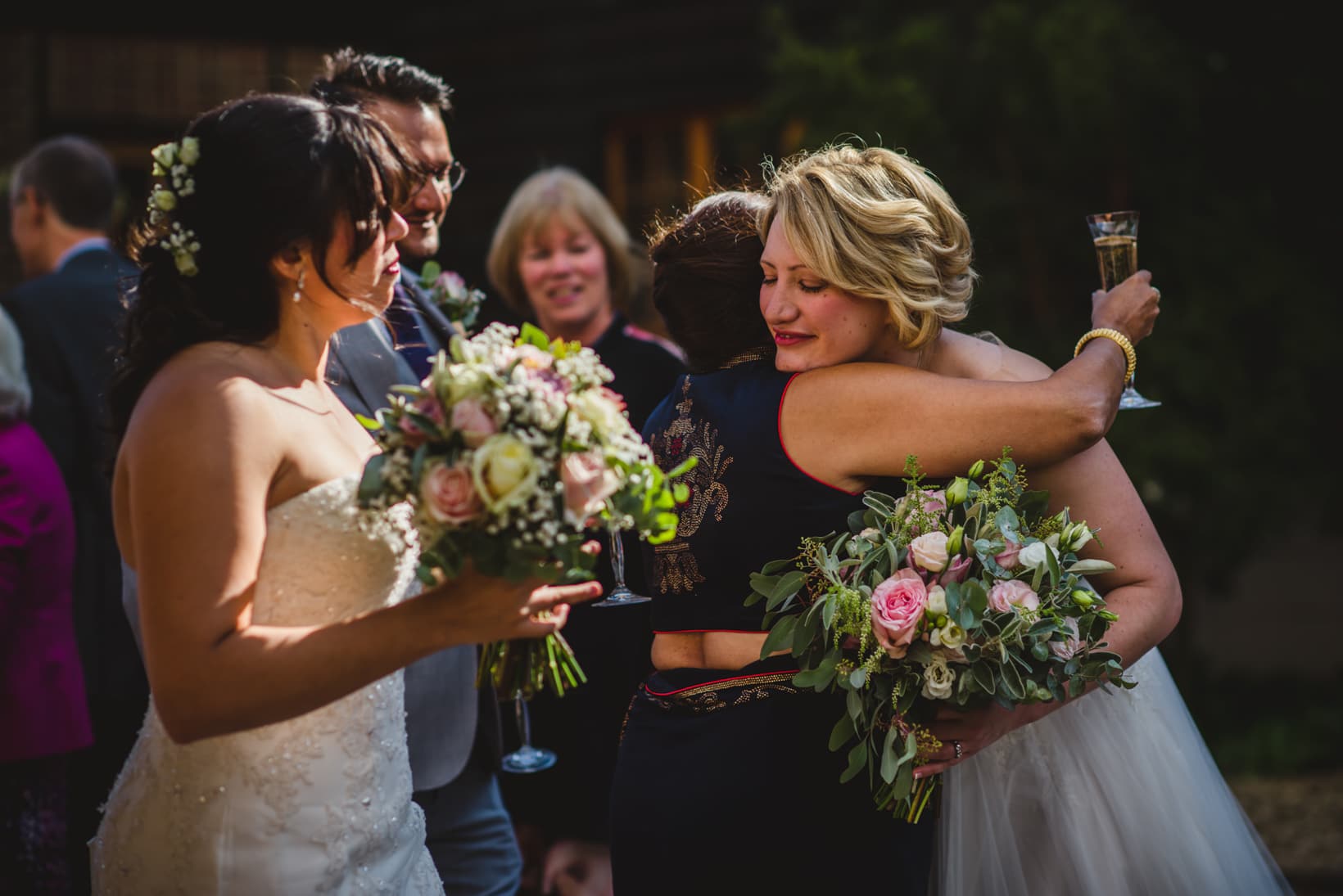 Gemma Emma Gate Street Barn Surrey Wedding Photography