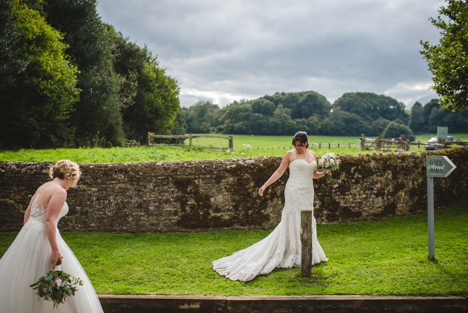 Gemma Emma Gate Street Barn Surrey Wedding Photography