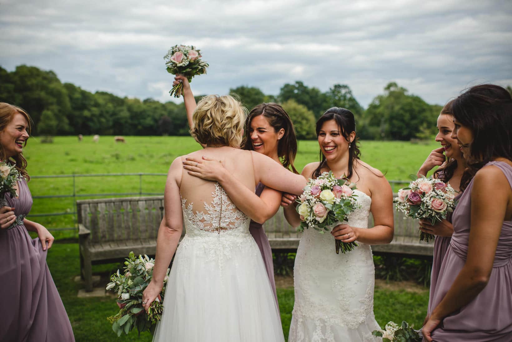 Gemma Emma Gate Street Barn Surrey Wedding Photography