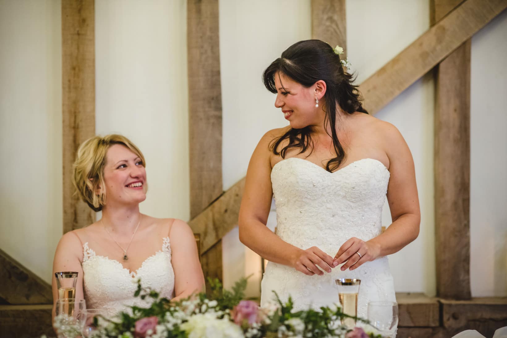 Gemma Emma Gate Street Barn Surrey Wedding Photography