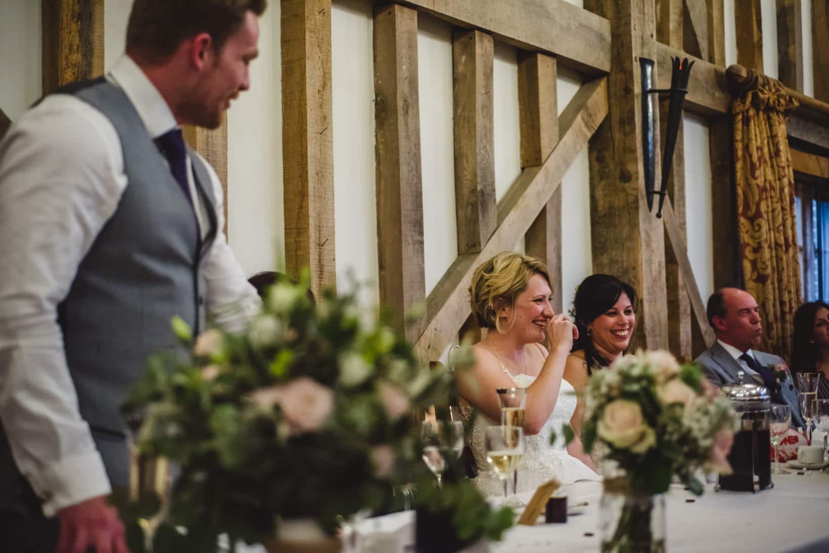 Gemma Emma Gate Street Barn Surrey Wedding Photography