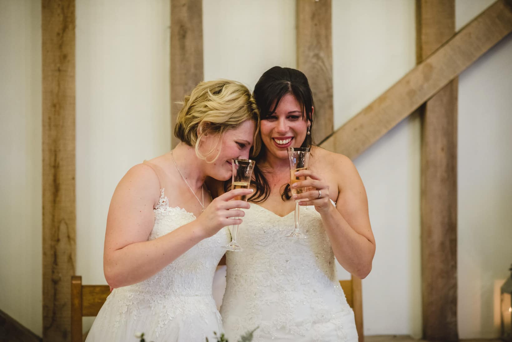 Gemma Emma Gate Street Barn Surrey Wedding Photography