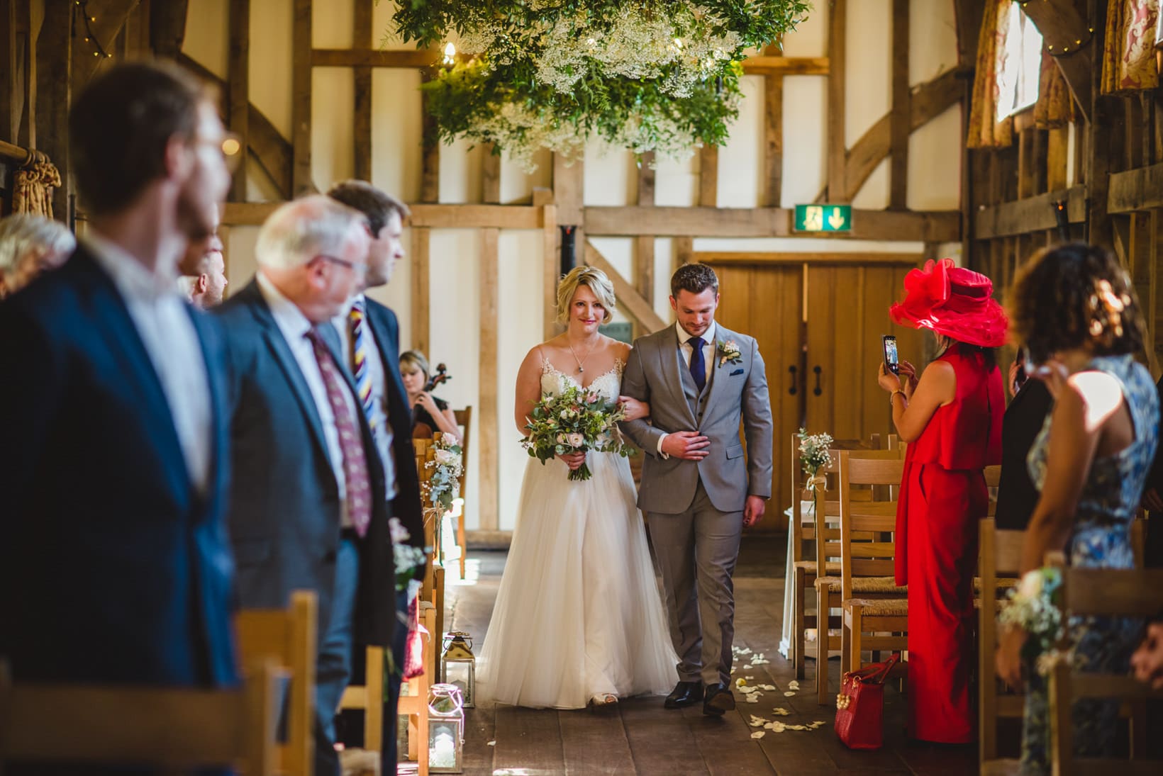 Gemma Emma Gate Street Barn Surrey Wedding Photography