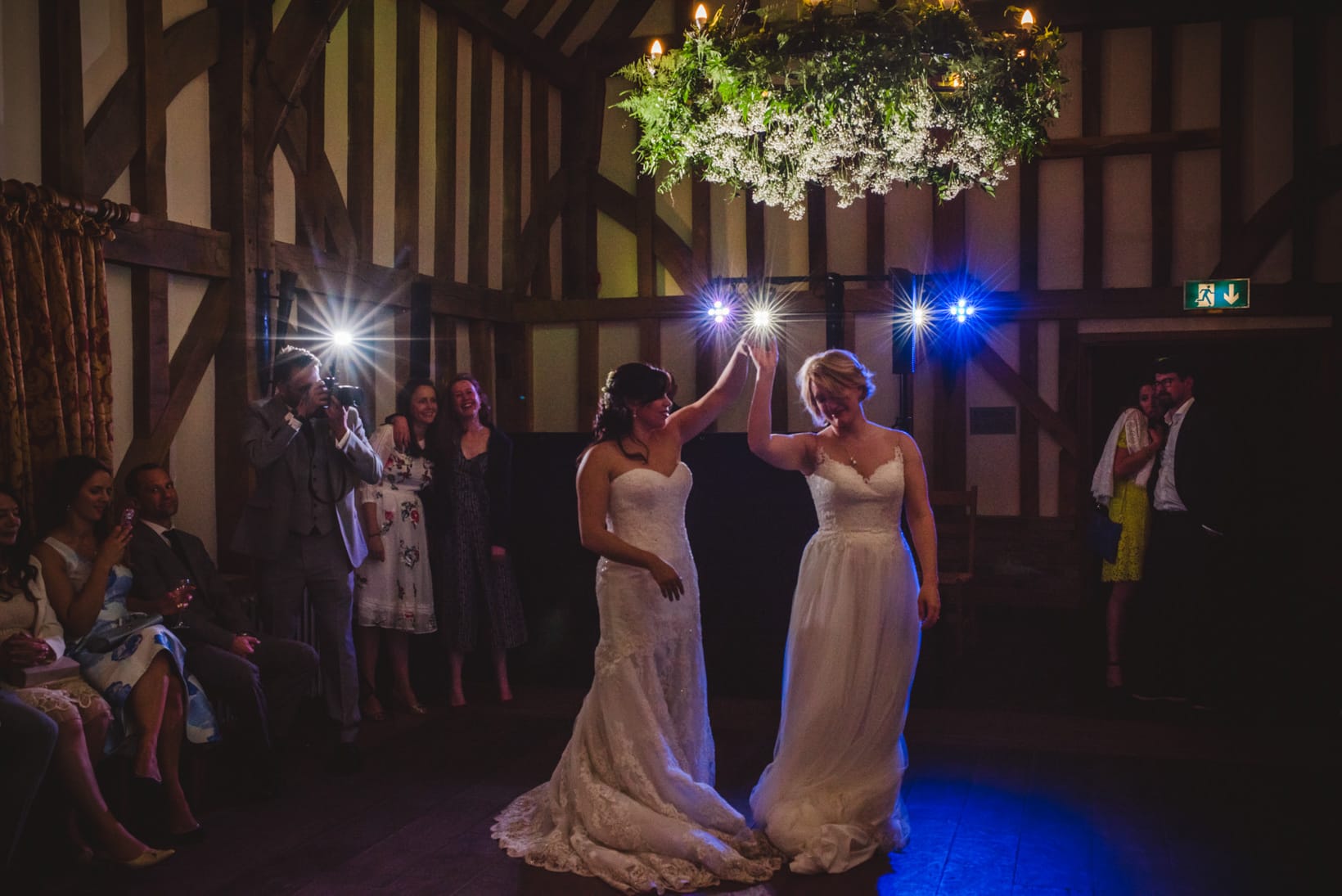 Gemma Emma Gate Street Barn Surrey Wedding Photography