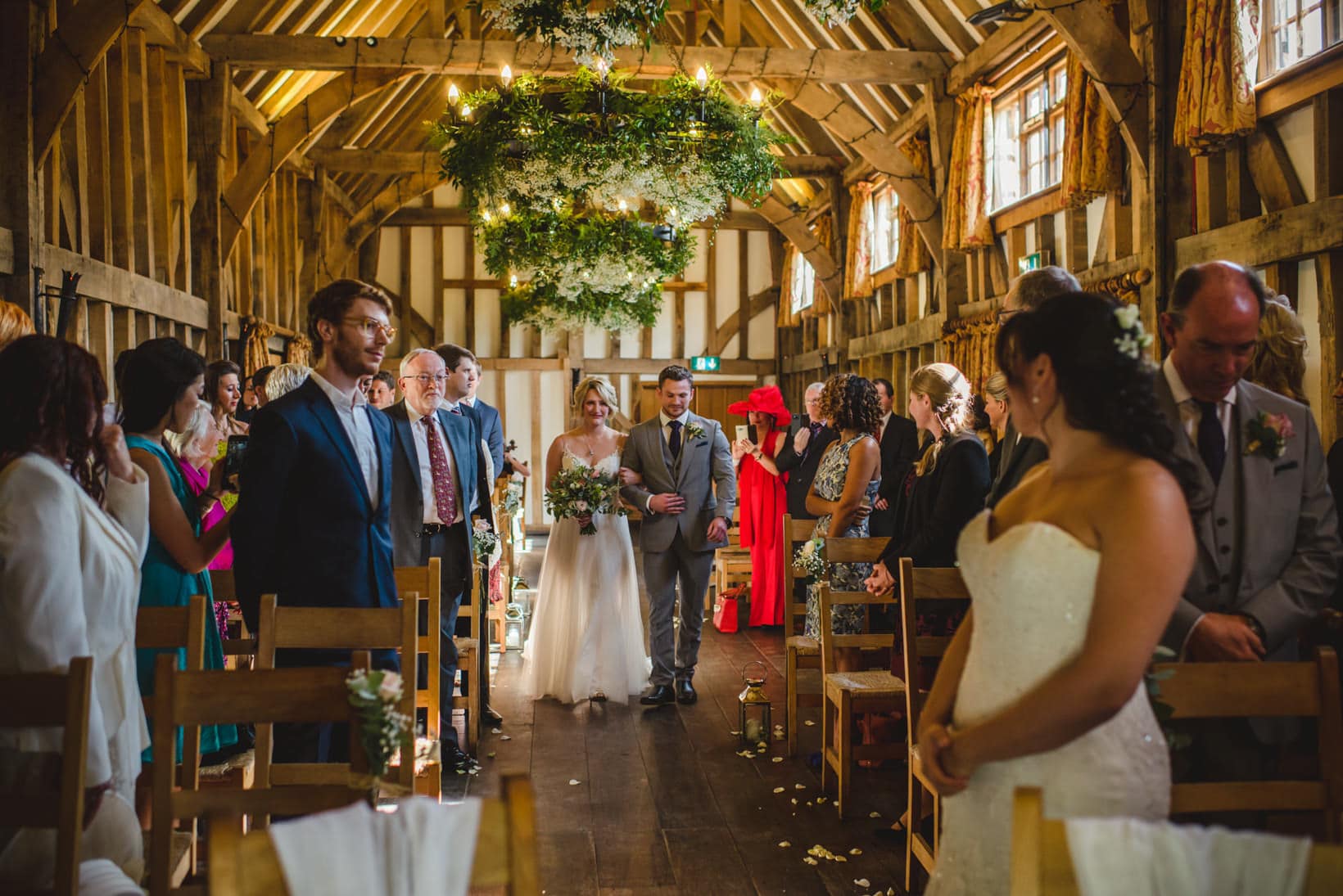 Gemma Emma Gate Street Barn Surrey Wedding Photography