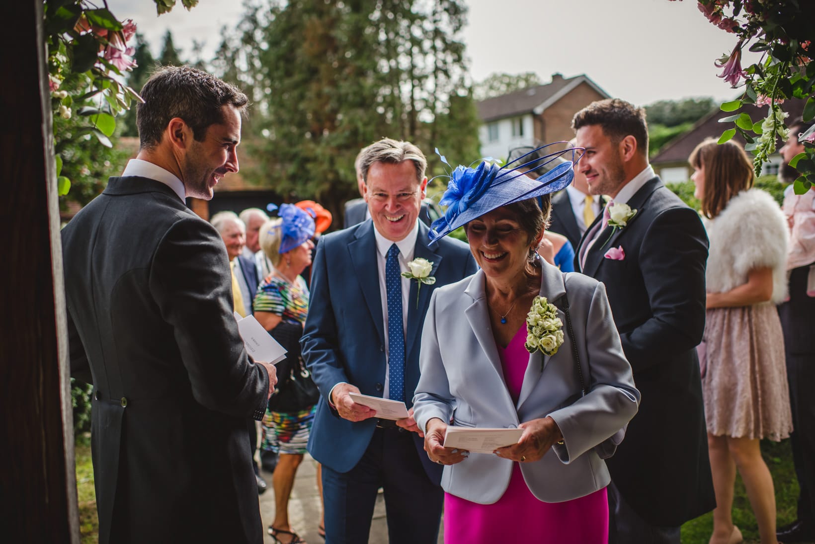 Lucy Simon Surrey Garden Marquee wedding Sophie Duckworth Photography