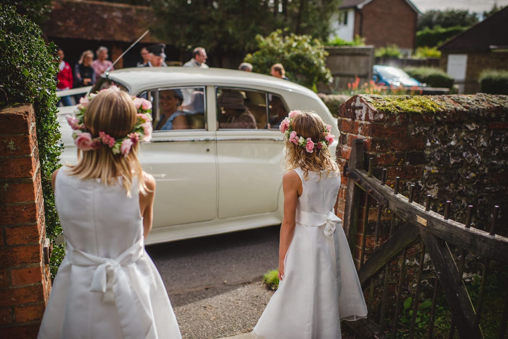 Lucy Simon Surrey Garden Marquee wedding Sophie Duckworth Photography